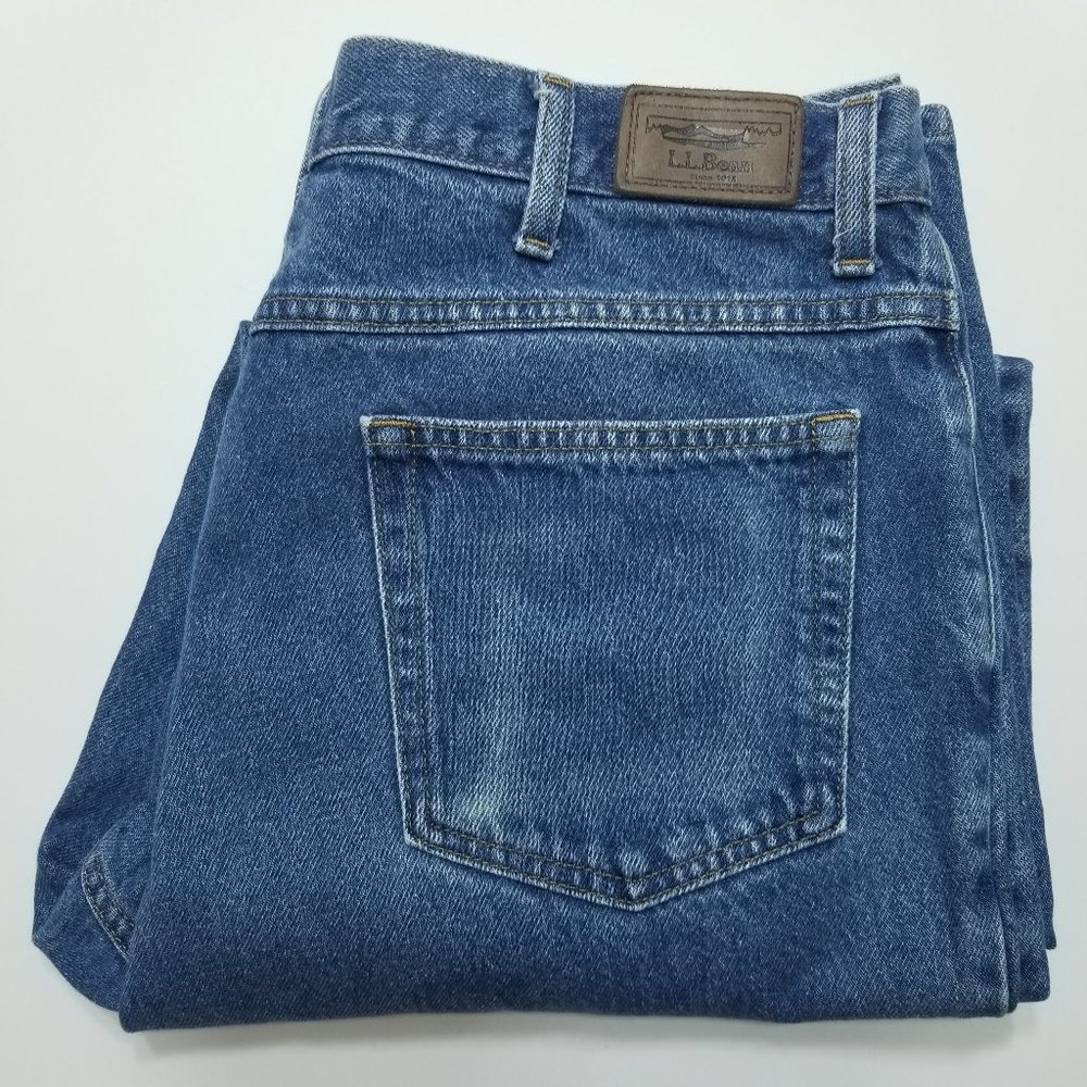 L.L Bean Classic Fit Blue Jeans - 36x30